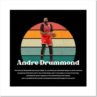 Andre Drummond Vintage V1 Posters and Art